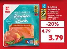 Kaufland K-CLASSIC Räucherlachs in Scheiben Angebot