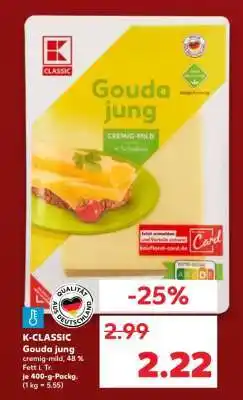 Kaufland K-CLASSIC Gouda jung Angebot