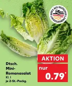 Kaufland Dtsch. Mini-Romanasalat Angebot