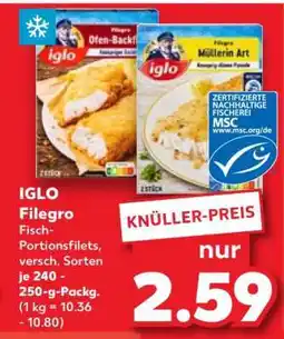 Kaufland IGLO Filegro Angebot