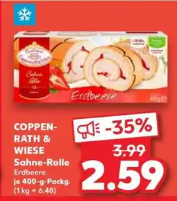 Kaufland COPPENRATH & WIESE Sahne-Rolle Erdbeere Angebot