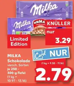 Kaufland MILKA Schokolade Angebot
