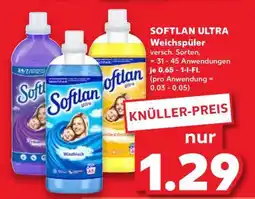Kaufland SOFTLAN ULTRA Weichspüler Angebot