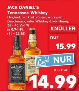 Kaufland Jack Daniel’s Tennessee Whiskey Angebot