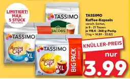 Kaufland Tassimo Kaffee- kapseln Angebot