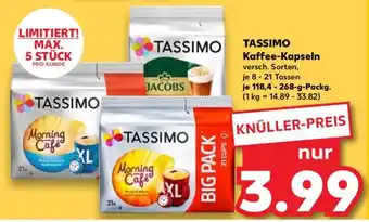 Kaufland Tassimo Kaffee- kapseln Angebot