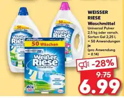Kaufland Weißer Riese Waschmittel Angebot