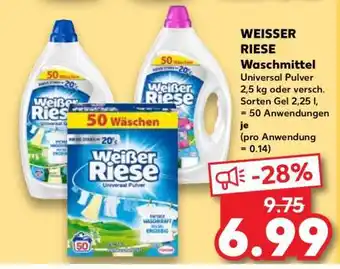Kaufland Weißer Riese Waschmittel Angebot