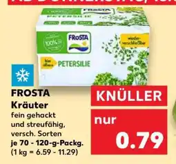 Kaufland FROSTA Kräuter Angebot