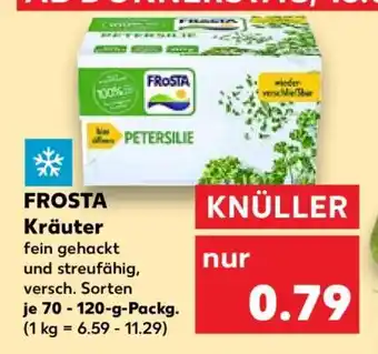 Kaufland FROSTA Kräuter Angebot