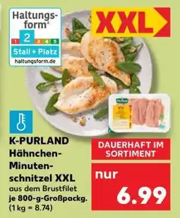 Kaufland K-PURLAND Hähnchen-Minuten­schnitzel XXL Angebot