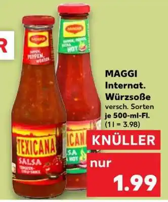 Kaufland MAGGI Internat. Würzsoße Angebot