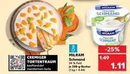 Kaufland MILRAM Schmand Angebot
