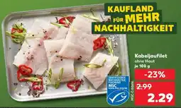 Kaufland Kabeljaufilet Angebot