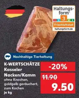 Kaufland K-WERTSCHÄTZE Kasseler Nacken/Kamm Angebot