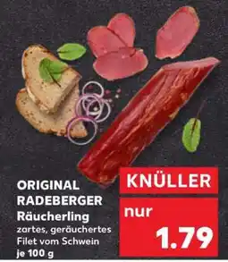 Kaufland ORIGINAL RADEBERGER Räucherling Angebot