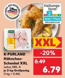 Kaufland K-PURLAND Hähnchen-Schenkel XXL Angebot
