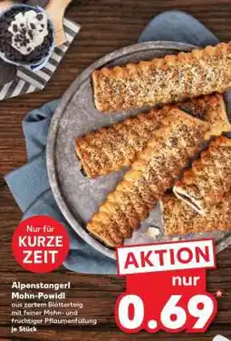 Kaufland Alpenstangerl Mohn-Powidl Angebot