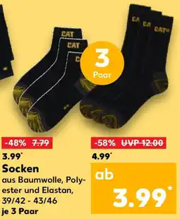 Kaufland CAT Socken Angebot
