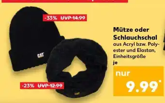 Kaufland Mütze oder Schlauchschal Angebot