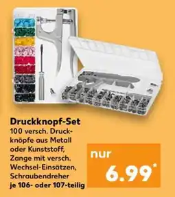 Kaufland Druckknopf-Set Angebot