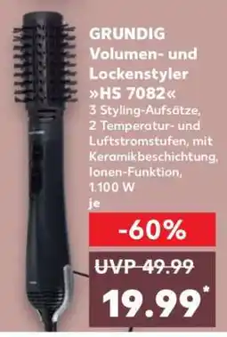 Kaufland GRUNDIG Volumen- und Lockenstyler HS 7082 Angebot