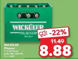Kaufland Wicküler Pilsener Angebot