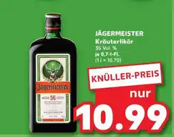 Kaufland Jägermeister Kräuterlikör Angebot