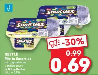 Kaufland Nestlé Mix-in Smarties Angebot