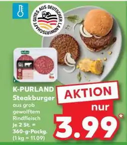 Kaufland K-PURLAND Steakburger Angebot