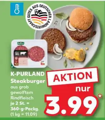 Kaufland K-PURLAND Steakburger Angebot