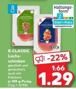 Kaufland K-CLASSIC Lachsschinken Angebot