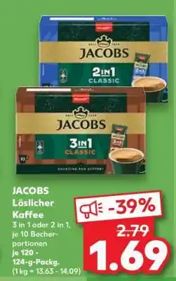 Kaufland JACOBS Löslicher Kaffee Angebot