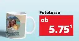 Kaufland Fototasse Angebot
