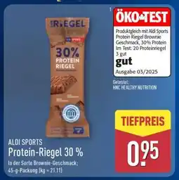 Aldi Nord ALDI SPORTS Protein-Riegel 30 % Angebot