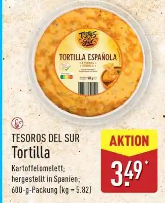 Aldi Nord TESOROS DEL SUR Tortilla Angebot
