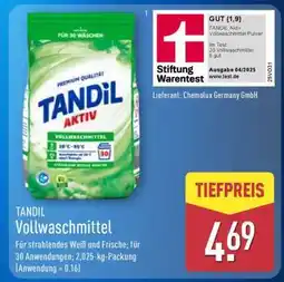 Aldi Nord TANDIL Vollwaschmittel Angebot