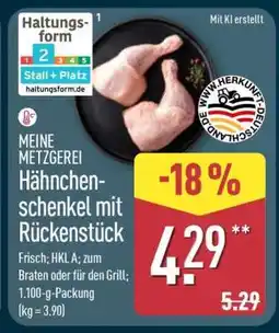 Aldi Nord Hähnchenschenkel mit Rückenstück Angebot