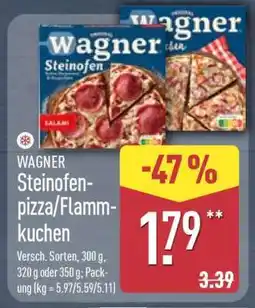Aldi Nord WAGNER Steinofenpizza/Flammkuchen Angebot