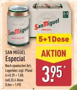 Aldi Nord San Miguel Especial Angebot
