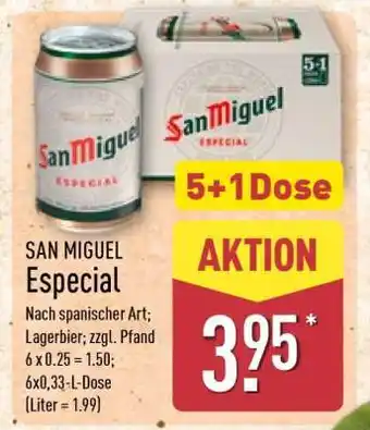 Aldi Nord San Miguel Especial Angebot