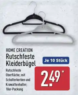 Aldi Nord HOME CREATION Rutschfeste Kleiderbügel Angebot