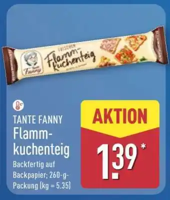 Aldi Nord TANTE FANNY Flammkuchenteig Angebot