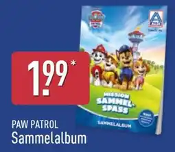 Aldi Nord PAW PATROL Sammelalbum Angebot