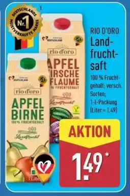Aldi Nord RIO D’ORO Landfruchtsaft Angebot