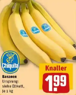 REWE Bananen Angebot