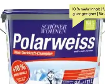 BayWa Schöner Wohnen Innenfarbe Polarweiss Angebot