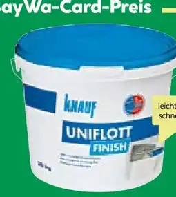 BayWa Knauf Spachtelmasse Uniflott Finish Angebot