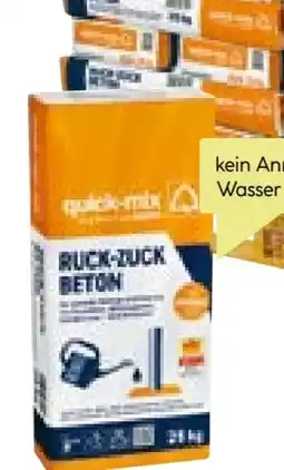 BayWa Quick-Mix Ruck-Zuck-Beton Angebot