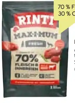 BayWa Rinti Hundefutter Max-I-Mum Angebot